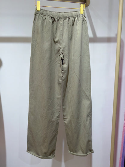 PANTALON EN COTON OVERSIZE LILI