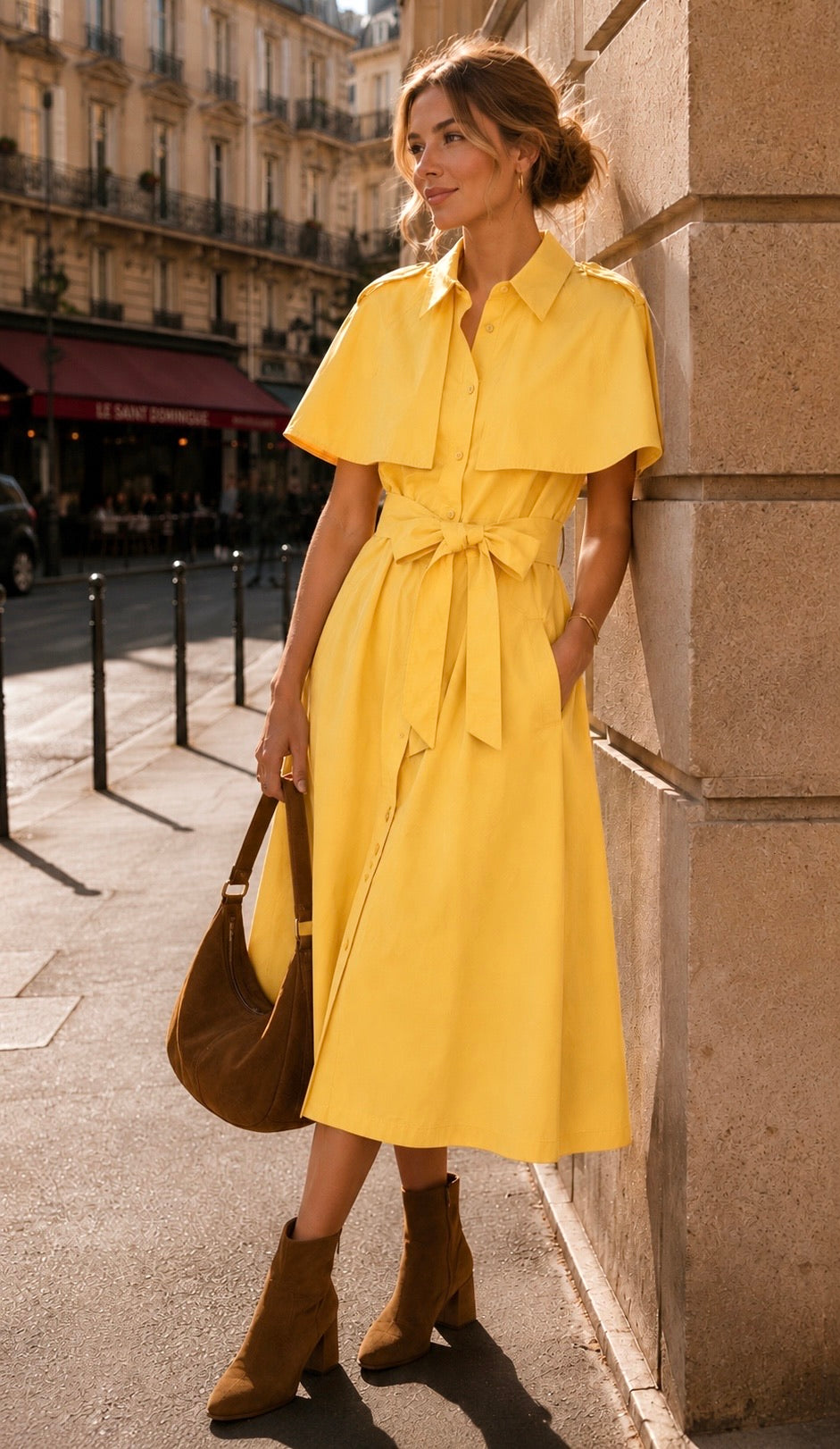 ROBE CAPE MAGALIE