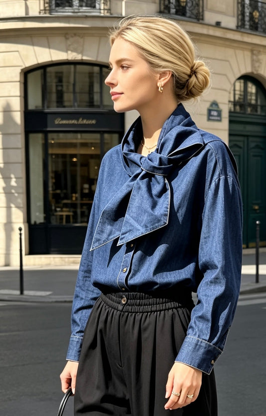 CHEMISE DENIM JUDITH
