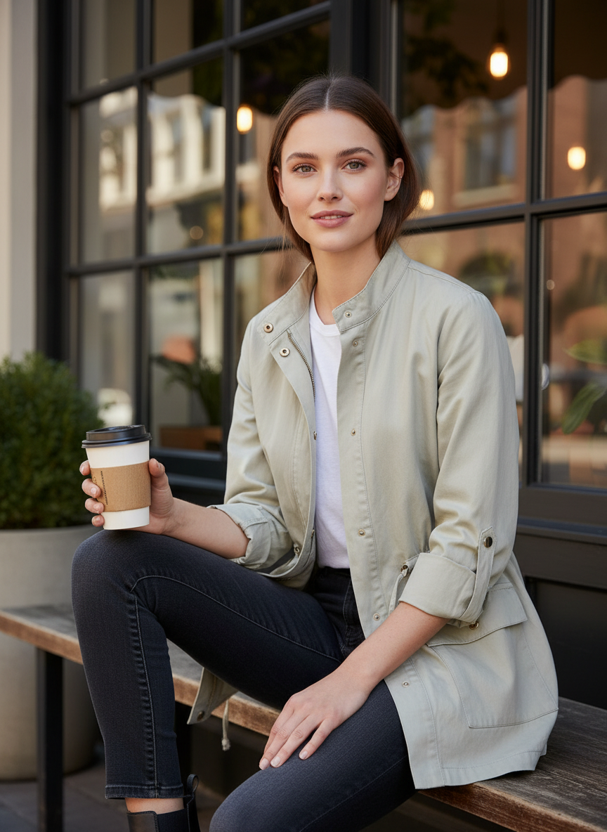 VESTE COTON LEA