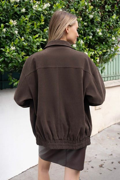 BLOUSON SUÉDINE LISON