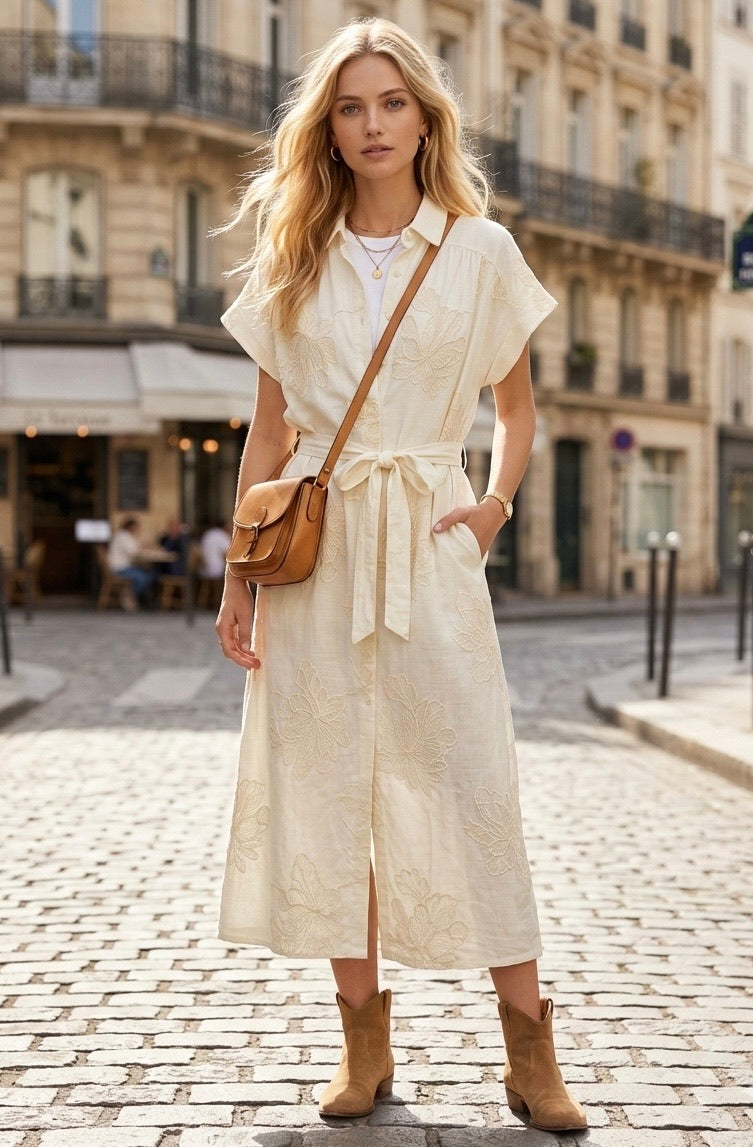 ROBE COTON ILIS
