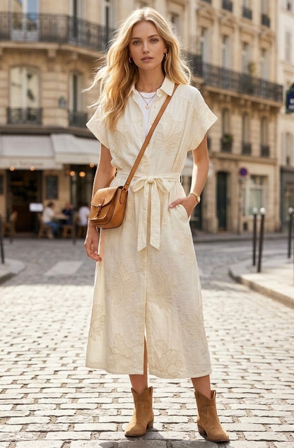 ROBE COTON ILIS