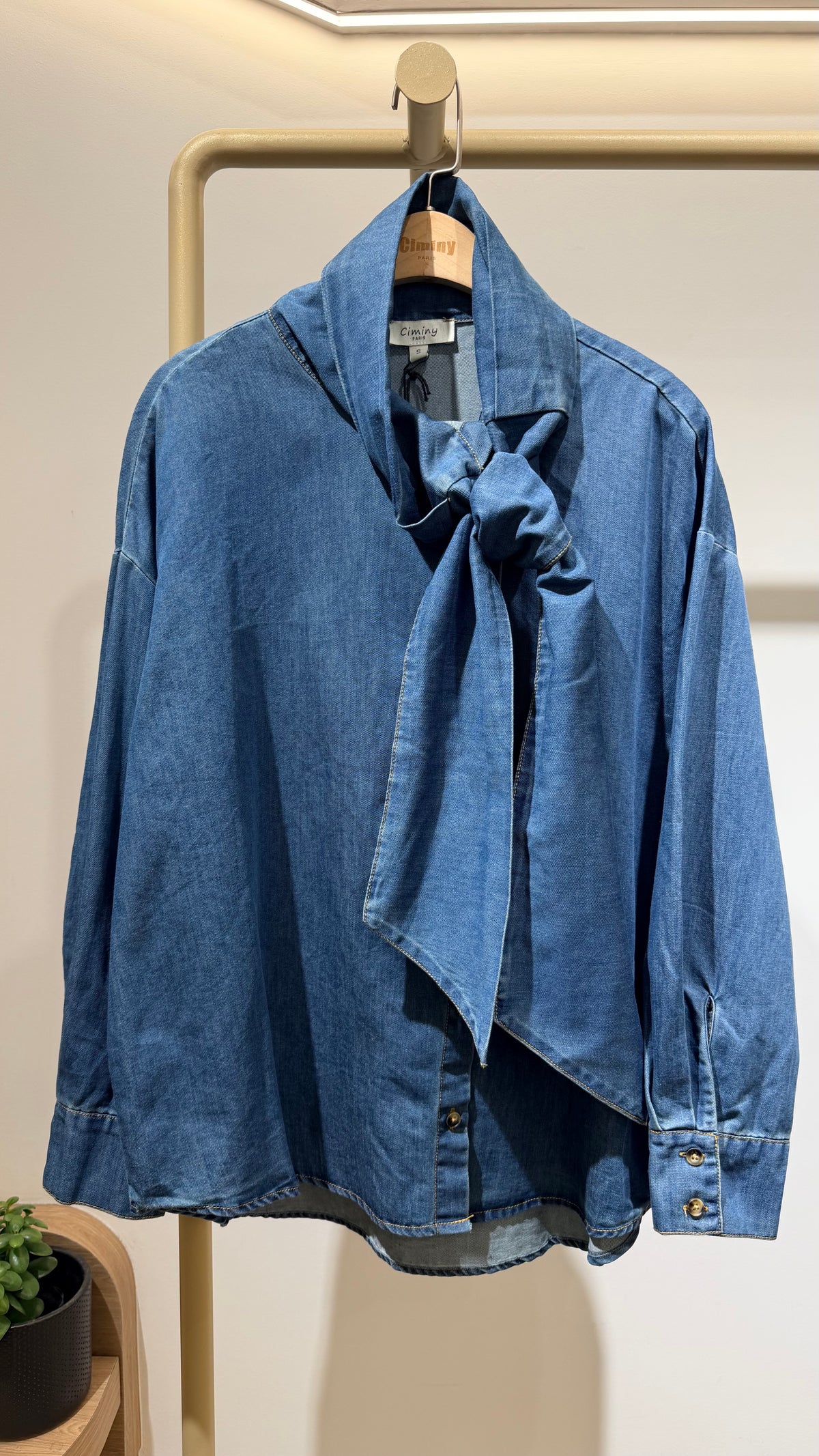 CHEMISE DENIM JUDITH