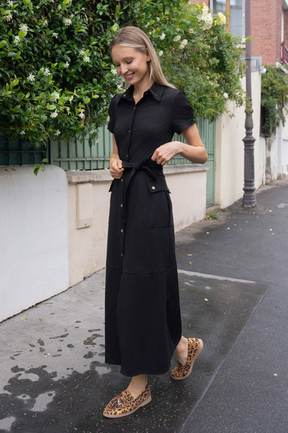ROBE SUÉDINE ALIX