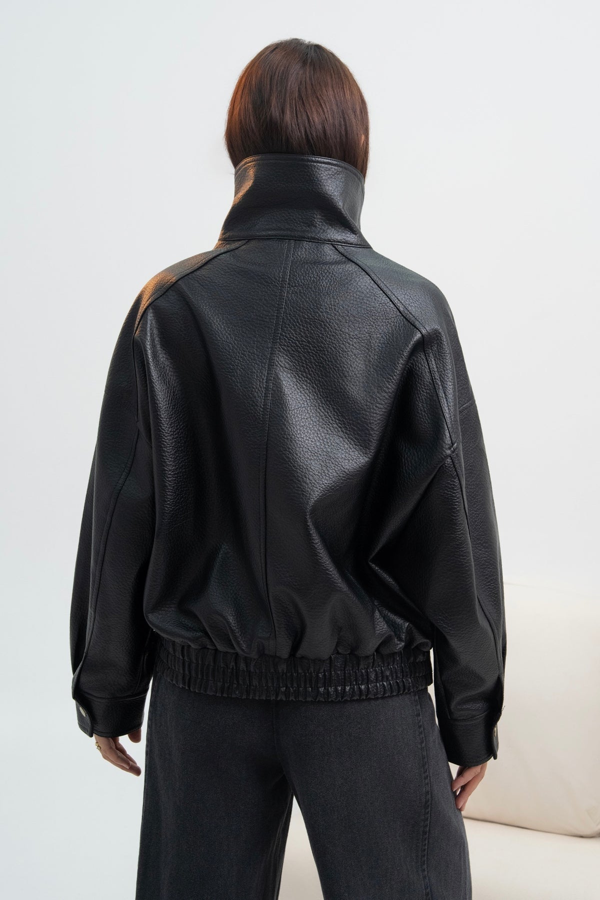 VESTE SIMILICUIR NATACHA
