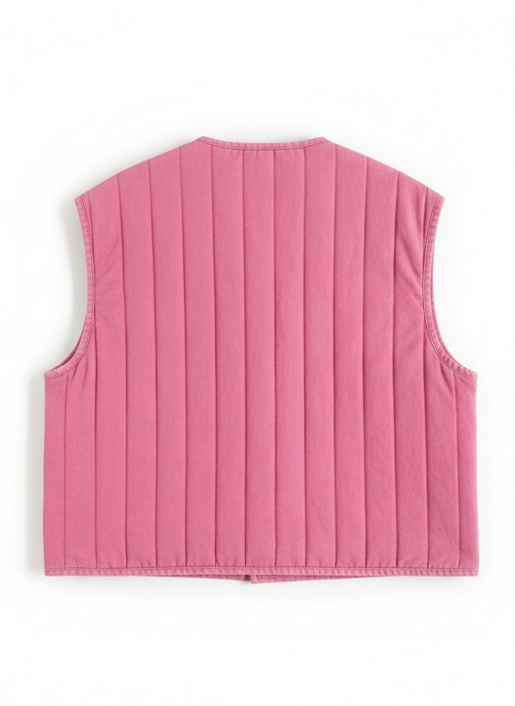 GILET COTON MATELASSÉE YANA