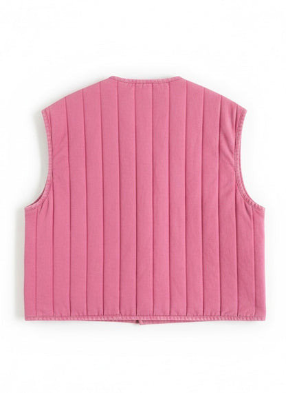 GILET COTON MATELASSÉE YANA