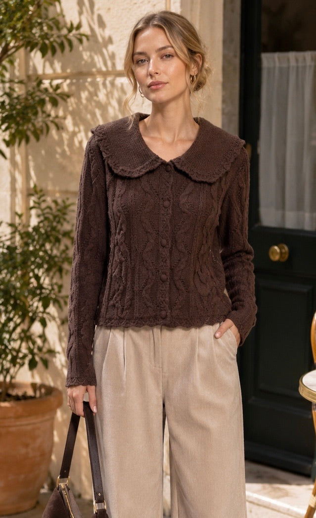 GILET MAILLE BLANDINE