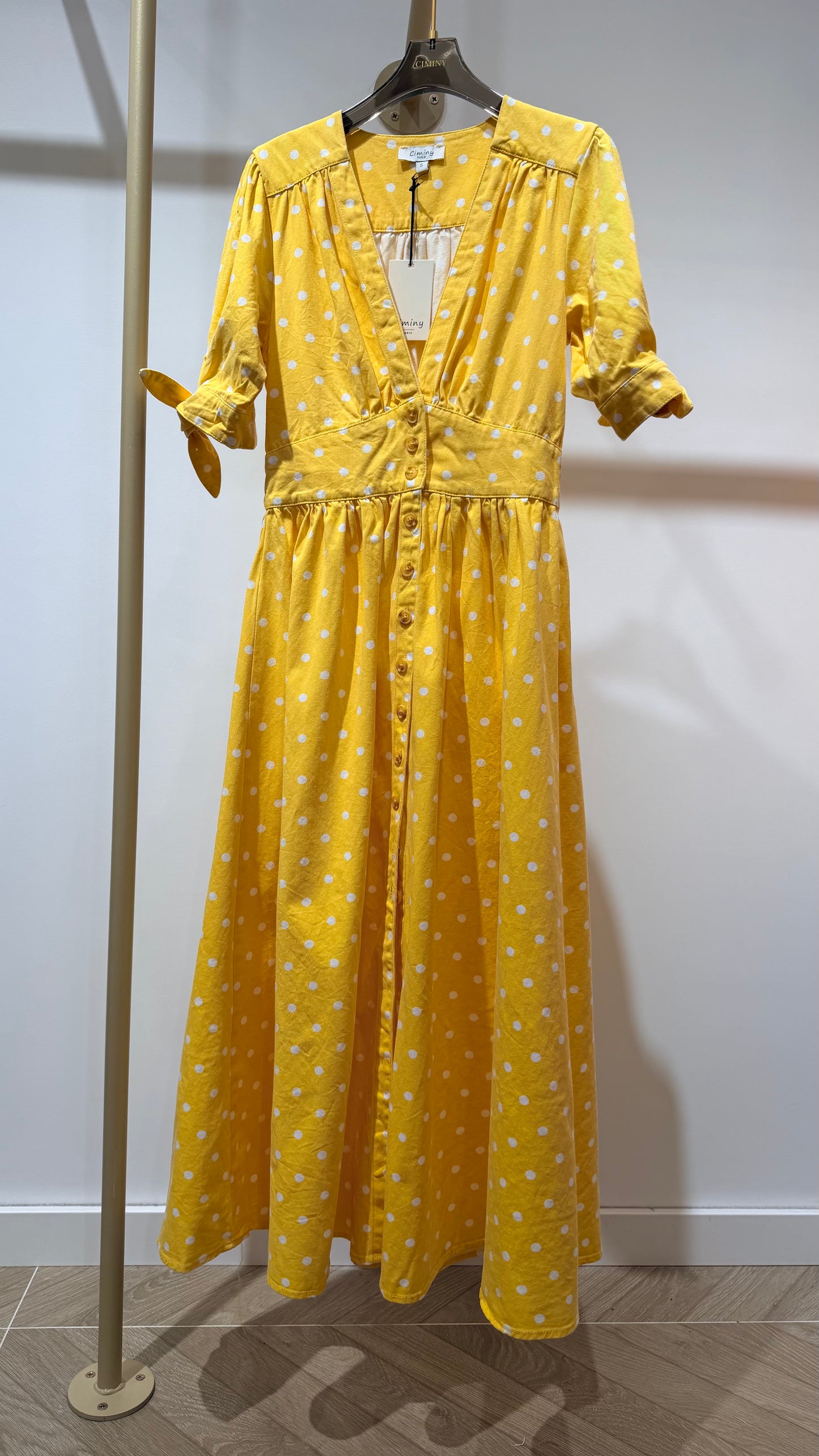 ROBE COTON PETITS POIS FRANGINE