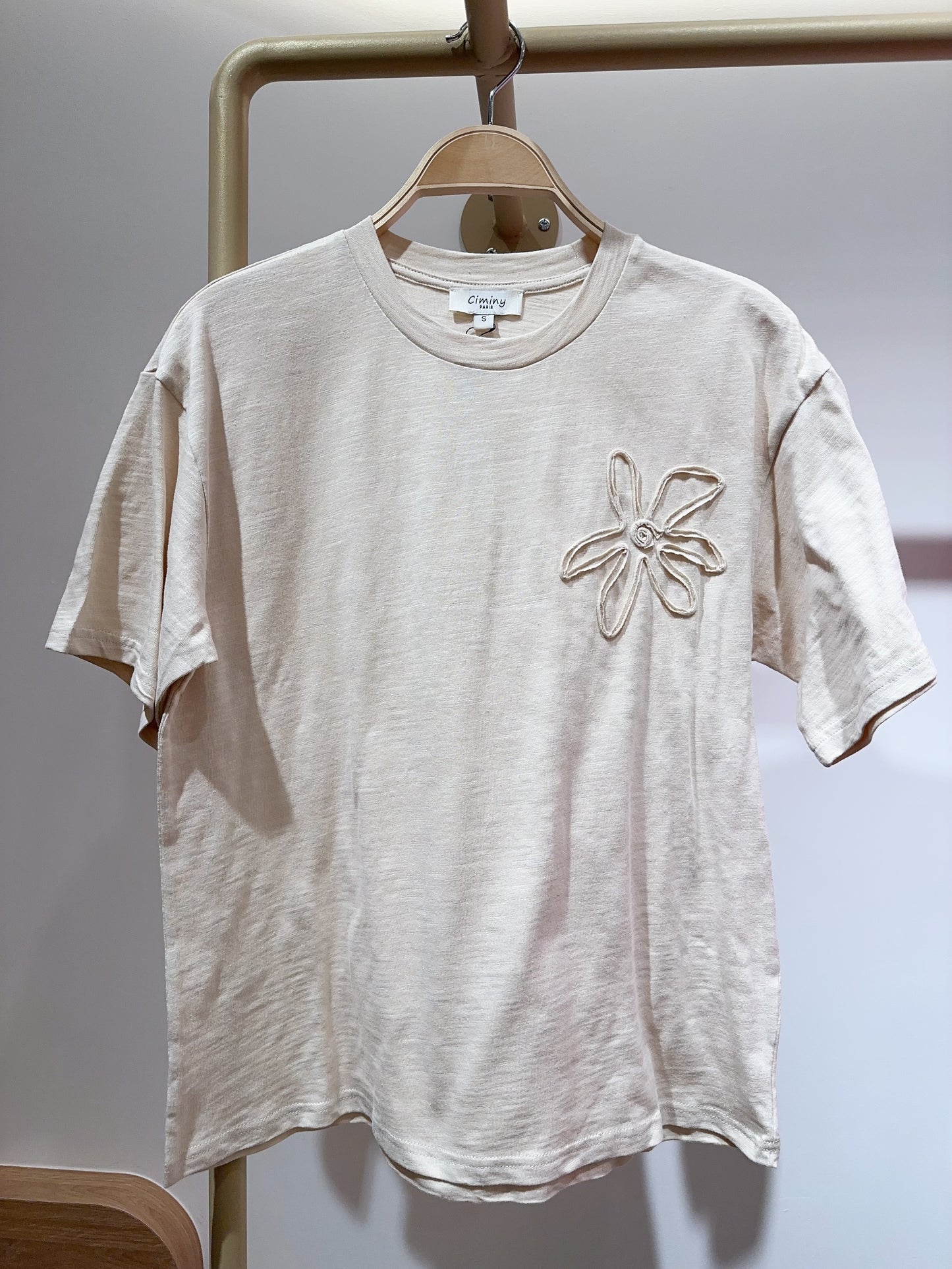 T-SHIRT COTON DÉLAVÉ