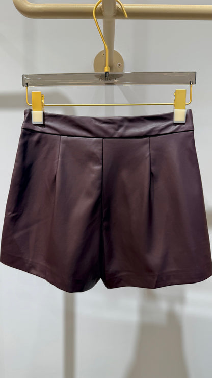 SKORT SIMILICUIR MILÈNE