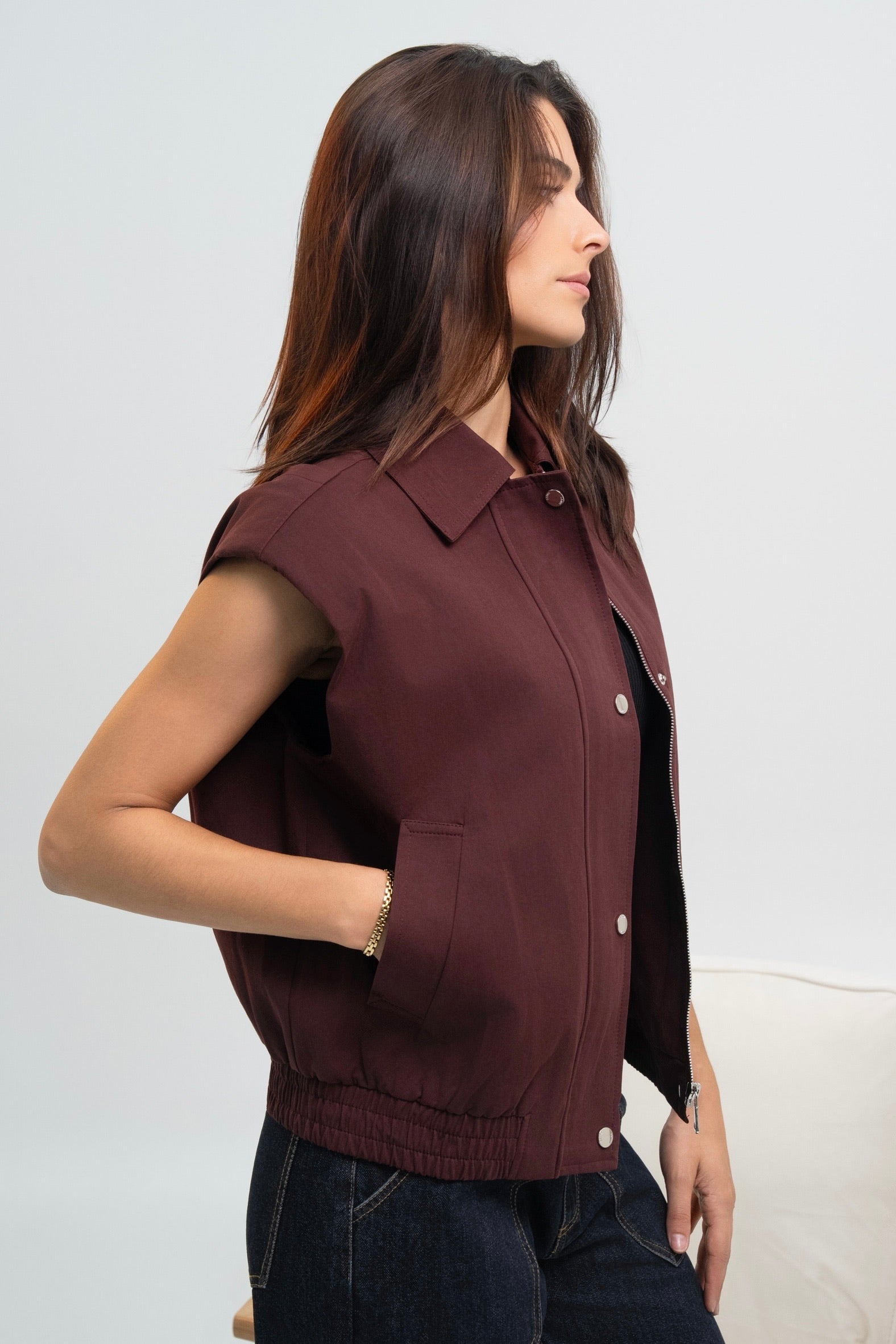 VESTE SANS MANCHES ZOYA