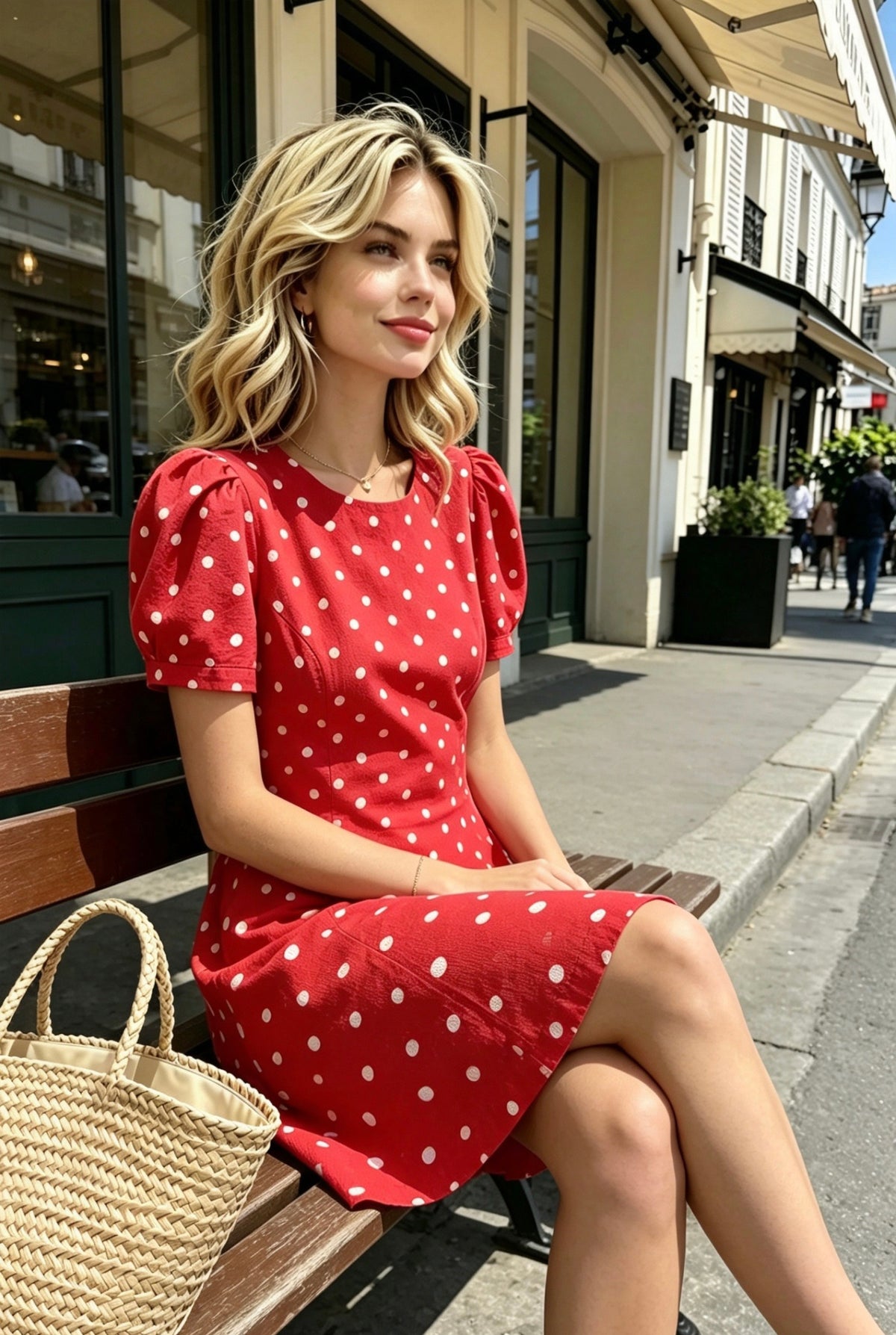 ROBE COTON PETITS POIS AMÉDÉE